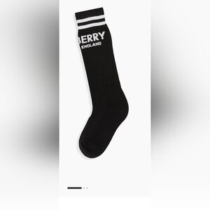 NWT- Burberry Black Casual Socks